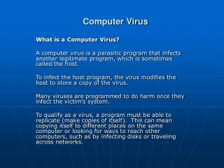 Computer Virus