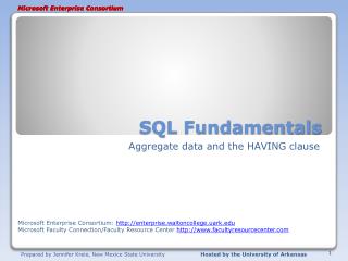 SQL Fundamentals