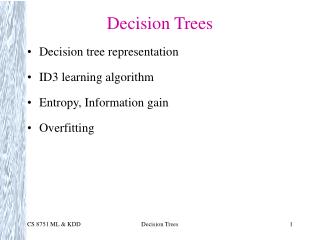 Decision Trees