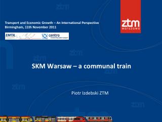 SKM Warsaw – a communal train