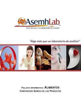 Folleto informativo: Alimentos