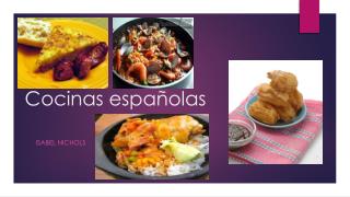 Cocinas españolas