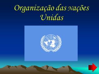 Organização das N ações Unidas