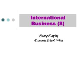 International Business (8)