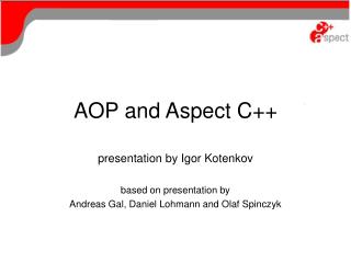 AOP and Aspect C++