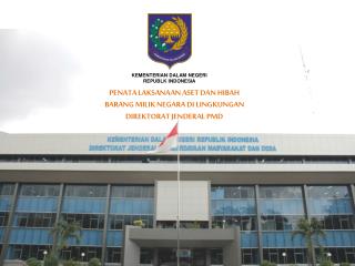 KEMENTERIAN DALAM NEGERI REPUBLK INDONESIA