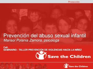 Prevención del abuso sexual infantil Marisol Polania Zamora, psicóloga Cali,