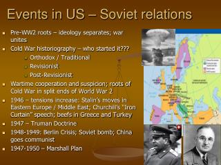 Events in US – Soviet relations