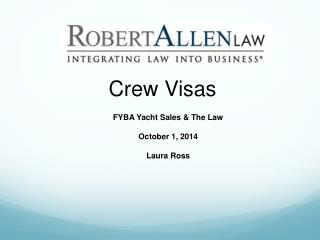 Crew Visas