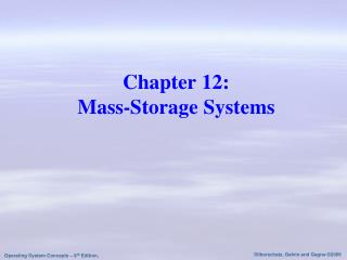 Chapter 12: Mass-Storage Systems