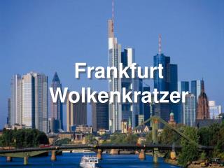 Frankfurt Wolkenkratzer