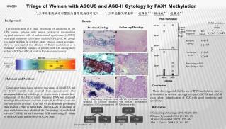 Triage of Women with ASCUS and ASC-H Cytology by PAX1 Methylation