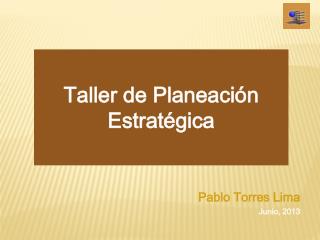 Taller de Planeación Estratégica