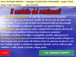 Il castello dei sentimenti