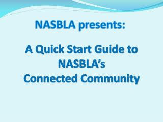NASBLA presents: