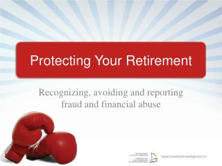 Protecting Your Retirement