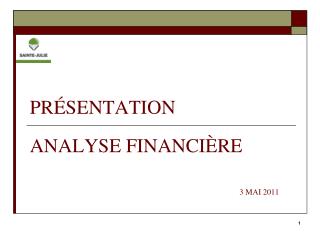 PRÉSENTATION