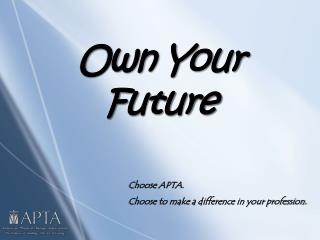 Own Your Future