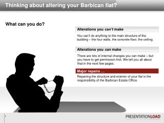 Thinking about altering your Barbican flat?