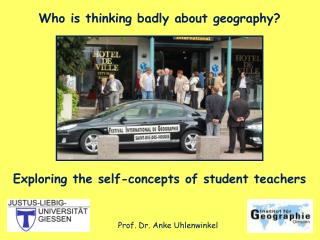 Who is thinking badly about geography? Exploring the self-concepts of student teachers
