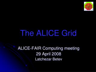 The ALICE Grid