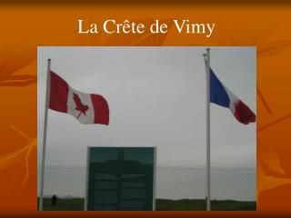 La Crête de Vimy