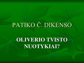 PATIKO Č. DIKENSO