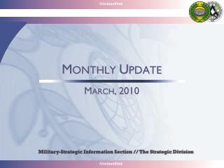 Military-Strategic Information Section // The Strategic Division