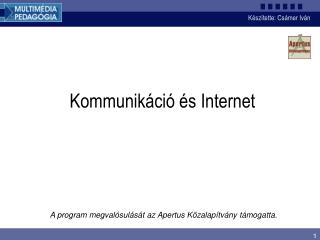 Kommunikáció és Internet