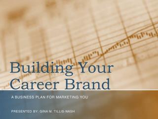 Building Your Career Brand