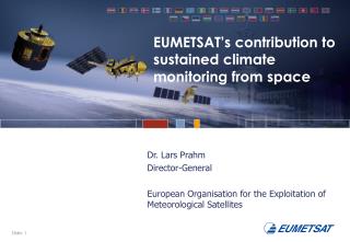 EUMETSAT’s contribution to sustained climate monitoring from space