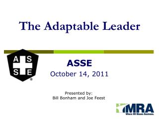 The Adaptable Leader