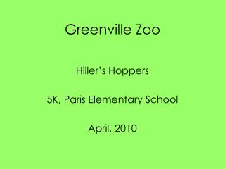 Greenville Zoo