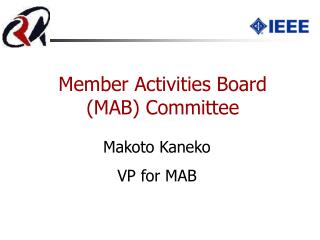 Member Activities Board 　(MAB) Committee