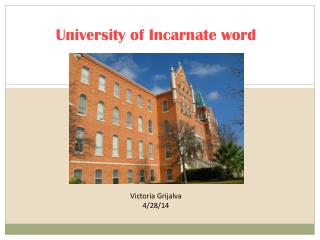University of Incarnate word