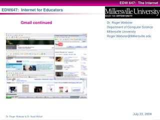 EDW647: Internet for Educators