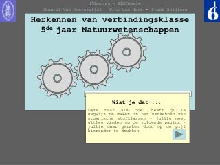 Herkennen van verbindingsklasse 5 de jaar Natuurwetenschappen