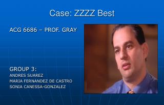 Case: ZZZZ Best