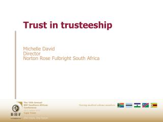 Trust in trusteeship