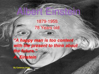 Albert Einstein