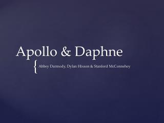 Apollo &amp; Daphne