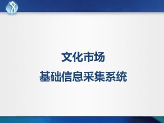 文化市场 基础信息采集系统