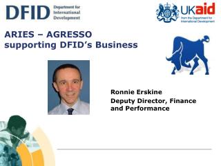 ARIES – AGRESSO supporting DFID’s Business