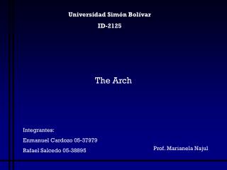 Universidad Simón Bolívar ID-2125