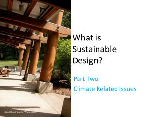 What is Sustainable Design?