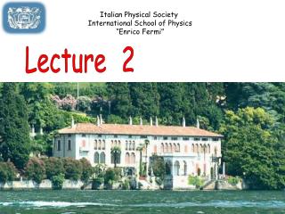 Lecture　2