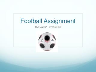 Football Assignment