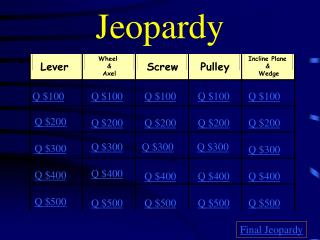 Jeopardy