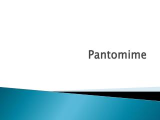 Pantomime