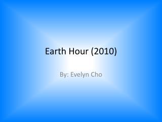 Earth Hour (2010)